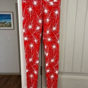 LulaRoe Firework Leggings - One size